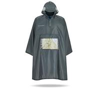 Standner Poncho de pluie - Protection contre la pluie pour la randonnée avec poche de poitrine transparente, capuche, fenêtre de visualisation - Cape de pluie - Convient pour homme