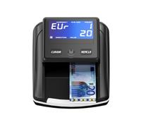STANEW Compteur de billets et compteur de billets 2 en 1, compact, euros/livre/dollar
