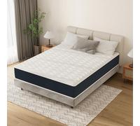 Stanew Matelas 90x190, Mousse 28 cm et Matelas Mousse à Mémoire de Forme,Parfait Soutien Haute Resil,Respirant,7 Zones,Réversible à Deux Faces,Épaisseur 28 cm (90x190x28)