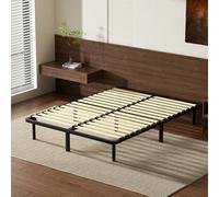 Stanew Sommier 140x190 | Sommiers à Lattes avec 9 Pieds pour Adulte | Résistant et Confortable | 16 Lattes | Cadre de Lit 140x190 avec Sommier | Cadre Métal | Lattes Réglables| Montage Facile