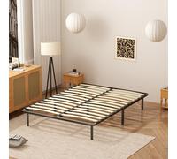 Stanew Sommier 140x200cm - Hauteur de 29 cm - Sommier à Lattes avec 7 Pieds pour Adulte - 2x14 Lattes - Lit 140 x 200 avec sommier