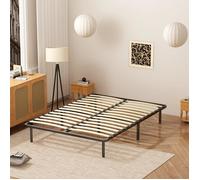 Stanew Sommier 140x200cm - Hauteur de 29 cm - Sommier à Lattes avec 7 Pieds pour Adulte - 2x14 Lattes - Lit 140 x 200 avec sommier