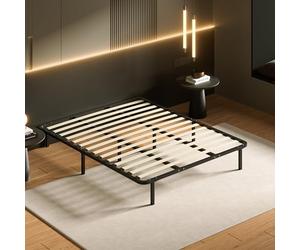 Stanew Sommier 160x200 avec 8 Pieds | Sommiers à Lattes pour Adulte | Hauteur 29CM | Lit 160 x 200 avec Sommier | 14 Lattes Longues | Très Ventilé | Adapté aux Matelas Memoire de Forme et à Ressorts