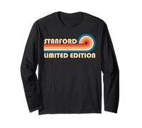 STANFORD Surname Retro Vintage 80s 90s Birthday Reunion Manche Longue