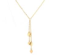 STANG Personnalisé Mode pêche Coeur Gland Amour Pendentif Collier 18k plaqué Or clavicule chaîne Dames Exquis Bijoux Cadeau