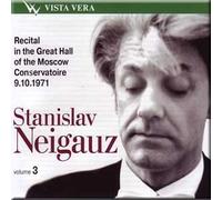 Stanislav Neigauz Vol. 3 - Recital in the Great Hall of the Moscow Conservatoire 9.10.1971 (CD)