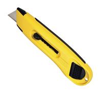 Stanley 0-10-088 Cutter Schwarz, Gelb Cutter mit auswechselbaren Klingen