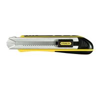 Stanley Cutter FatMax 0-10-486 - Lame rétractable 25 mm, chariot inoxydable, blocage auto, 4 lames