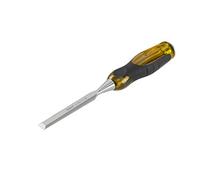 STANLEY 0-16-254 Ciseau À Bois 12 Mm Gamme FATMAX - Indémanchable Et Incassable - Usage Intensif - Poignée Ergonomique Bi Matière - Lame Qualité Pro En31 - Lame Traversante