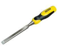 Ciseau à bois manche bi-matière 12x125mm longueur totale 310mm - STANLEY - 0-16-873