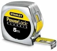 STANLEY 0-33-191 Powerlock Mètre à ruban, 5 mètres, ruban 19 mm