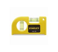 STANLEY 0-42-130 Niveau a bulle de poche 8,7cm
