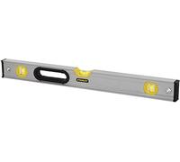 STANLEY 0-43-679 Xtreme Niveau Tubulaire Magnétique 200Cm Gamme FATMAX - Corps Aluminium - 3 Fioles Réversibles - Semelle Usinées - Anti-Abrasion - Poignée Bi Matière - Précision +/- 0,5Mm
