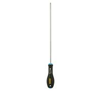 STANLEY 0-65-336 Tournevis Pozidriv Pz1X250Mm - Gamme FATMAX - Fabriqués En France - Lame En Acier - Revêtement Polyamide Anticorrosion - Poignée Soft Grip - Liaison Quasi Incassable