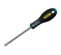STANLEY 0-65-399 Tournevis Pointe Torx Tt40 X 125Mm - Gamme FATMAX - Fabriqués En France - Lame En Acier - Sablage De L'Empreinte - Poignée Soft Grip - Liaison Quasi Incassable - Anticorrosion