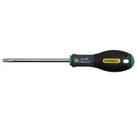 STANLEY 0-65-399 Tournevis Pointe Torx Tt40 X 125Mm - Gamme FATMAX - Fabriqués En France - Lame En Acier - Sablage De L'Empreinte - Poignée Soft Grip - Liaison Quasi Incassable - Anticorrosion