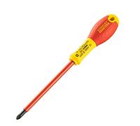 STANLEY 0-65-419 Tournevis - Gamme FATMAX - Fabriqués En France - Lame En Acier - Sablage De L'Empreinte - Poignée Soft Grip - Liaison Quasi Incassable - Finition Anticorrosion