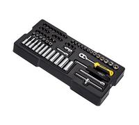 Stanley 0.6cm Taille Métrique Prise et Bit Set 60 Pièce Foncé Standard STA174175