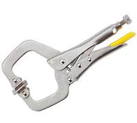 Stanley 0-84-816 MaxSteel Pince Etau avec C-Clamp, Argent, 185 mm