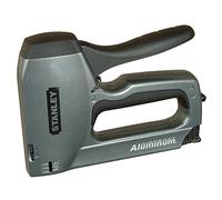Stanley 0-Tr250 Pistolet Agrafeur Pour Agrafes De 6 À 14 Mm - Système De Déclenchement Facile - Boitier En Fonte D'Aluminium - Poignée Rétractable Et Verrouillable