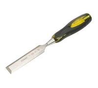 Stanley Ciseau à bois FatMax, lame 14 x 108 mm, Thru Tang, jaune, 0-16-255