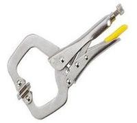Stanley 0-84-816 MaxSteel Pince Etau avec C-Clamp, Argent, 185 mm