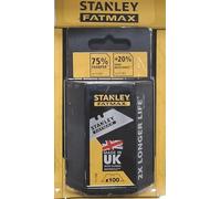 Distributeur de 100 lames de couteaux trapèzes Fatmax STANLEY - 63 mm - 1-11-700
