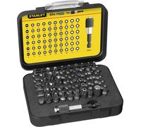 STANLEY 1-13-902 Assortiment d'embouts 1/4" - 61 pièces - avec porte-embouts magnétique