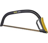 Stanley 1-15-529 Scie À Buches Denture Isocèle 530 Mm Fabriquée En France - Sciage Rapide - Denture HardPoint -Denture Isocèle - Protège Main - Changement Rapide Des Lames Multicolore