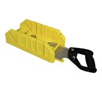 Stanley 1-19-800 Boite a coupe holster en plastique + scie a dos integree