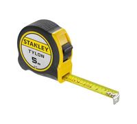 Stanley Mètre-ruban Stanley Tylon longueur 5m boîtier plastique robuste résistant aux chocs nervuré Quantité:1