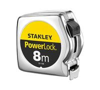 Stanley Mètre ruban à mesurer PowerLock L.8m chr. KU. logement Stanley Quantité:1