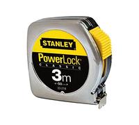 STANLEY 1-33-238 Mesure 3 m x 12,7 mm en ABS Powerlock Classic