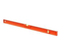 STANLEY 1-42-252 Niveau Rectangulaire Tmlh 50 cm Fabriqué en France - Aluminium - Léger et Résistant - Fioles Antichocs - 2 Semelles Usinées - Précision +/- 1mm/m