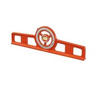 STANLEY 1-42-262 Niveau De Déclivité 50 Cm Fabriqué En France - Corps En Aluminium - Vis De Blocage -Une Fiole Antichocs - Livré Dans Un Coffret De Bois