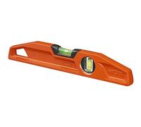 STANLEY 1-42-311 Niveau Trapézoïdal mlh 30 cm - Gamme FATMAX - Fabriqué en France - Corp en Alliage Aluminium - Base Large - Grande Fiole - Plus Grande Visibilité - Précision 0.5mm/m - Semelle Usinée