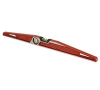 STANLEY 1-42-423 Niveau Trapézoïdal Semelle Aimantée Malh 60 Cm - Gamme FATMAX- Fabriqué En France - Structure Aluminium - Léger - Grande Fiole - Semelle Usinée