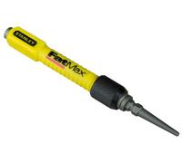 STANLEY 1-58-501 Chasse-Clous Interchangeables Gamme FATMAX - Poignée Bi Matière Pour Plus De Confort - 2 Chasse-Clous En 1