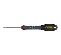 STANLEY 1-65-006 Tournevis Parallèle 2,5X50Mm Gamme FATMAX - Fabriqués En France - Lame En Acier - Sablage De L'Empreinte - Poignée Soft Grip - Liaison Quasi Incassable - Finition Anticorrosion