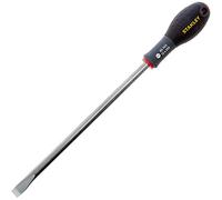STANLEY 1-65-143 Tournevis Mécanicien 12 X 250 Mm Gamme FATMAX - Fabriqués En France - Lame En Acier - Sablage De L'Empreinte - Poignée Soft Grip - Liaison Quasi Incassable - Finition Anticorrosion