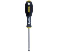 STANLEY 1-65-207 Tournevis Phillips Ph1X100Mm Gamme FATMAX - Fabriqués En France - Lame En Acier - Sablage De L'Empreinte - Poignée Soft Grip - Liaison Quasi Incassable - Finition Anticorrosion