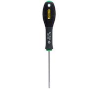 STANLEY 1-65-340 Tournevis Tamper Torx Tt10X75Mm Gamme FATMAX - Fabriqués En France - Lame En Acier - Sablage De L'Empreinte - Poignée Soft Grip - Liaison Quasi Incassable - Finition Anticorrosion