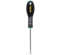 STANLEY 1-65-397 Tournevis Tt25 100 Mm - Gamme FATMAX - Fabriqués En France - Lame En Acier - Sablage De L'Empreinte - Poignée Soft Grip - Liaison Quasi Incassable - Anticorrosion