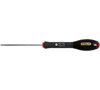 STANLEY 1-65-478 Tournevis Mécanicien 2,5X75Mm Gamme FATMAX - Fabriqués En France - Lame En Acier - Sablage De L'Empreinte - Poignée Soft Grip - Liaison Quasi Incassable - Anticorrosion