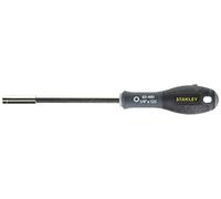 Stanley 1-65-490 Tournevis Porte-Embouts 125 Mm - Gamme FatMax - Fabriqués En France - Lame En Acier - Sablage De L'Empreinte - Poignée Soft Grip - Liaison Quasi Incassable - Anticorrosion