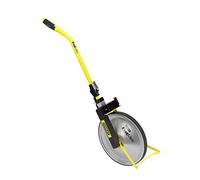 Stanley 1-77-108 Odomètre Mw55 Roue Pleine Gamme FatMax - Cadre En Acier - Anticorrosion - Mesure Mac 10Km - Boitier Résistant Aux Chocs - Application Intensive - Poignée Soft Grip Noir