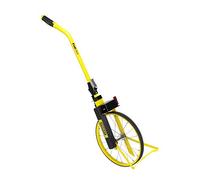 Stanley 1-77-109 Odomètre Mw55 Roue À Rayon Gamme FatMax - Cadre En Acier - Anticorrosion - Mesure Mac 10Km - Boitier Résistant Aux Chocs - Application Intensive - Poignée Soft Grip Noir