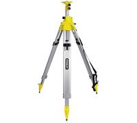 STANLEY 1-77-164 - Trépied Aluminium Standard - Double Colonne - Blocage des Pieds - Sangle de Transport - Filetage 5/8" - Tampons Antiglisse - Utilisation de 102 à 265 cm