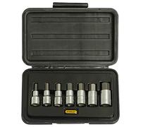 STANLEY 1-89-099 Coffret À Douilles 6 Pans 1/2" - Profil Maxidrive - Conforme Aux Normes Is2725 Et Din 3124 - Livré Avec Mallette De Transport - Jeu De 7 Pièces