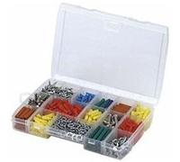 1-92-888 Organiseur avec 11 compartiments transparent, Multicolore